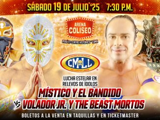 Resultados CMLL 19 de julio de 2025 – Sábado de Coliseo