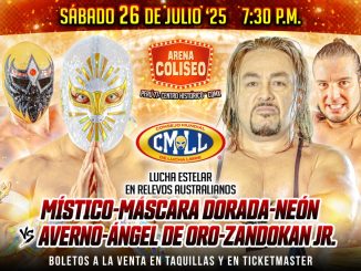 Resultados CMLL 26 de julio de 2025 – Sábado de Coliseo