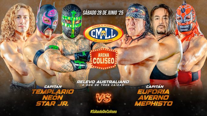 Resultados CMLL 28 de junio de 2025 – Sábado de Coliseo