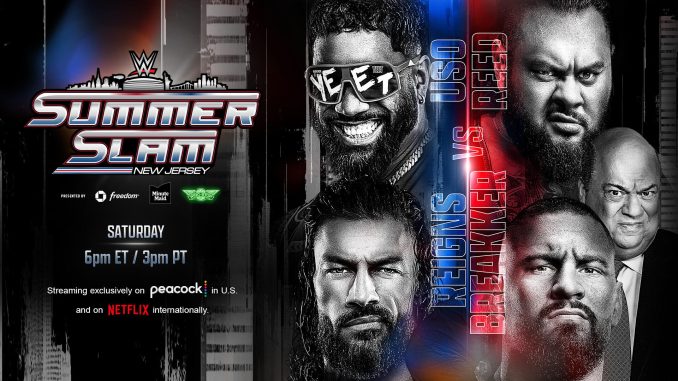 Roman Reigns & Jey Uso se reunirán para enfrentar a Roman Reigns & Jey Uso se reunirán para enfrentar a Bron Breakker & Bronson Reed en WWE SummerSlam 2025