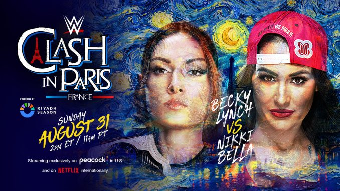 Becky Lynch expondrá el Título Intercontinental Femenino ante Nikki Bella Becky Lynch expondrá el Título Intercontinental Femenino ante Nikki Bella en París