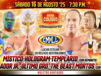 Resultados CMLL 16 de agosto de 2025 – Sábado de Coliseo