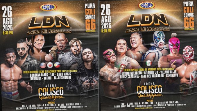 Resultados CMLL 26 de agosto de 2025 - Martes de Resultados CMLL 26 de agosto de 2025 – Martes de Glamour