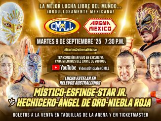 Resultados CMLL 9 de septiembre de 2025 – Martes de Arena México