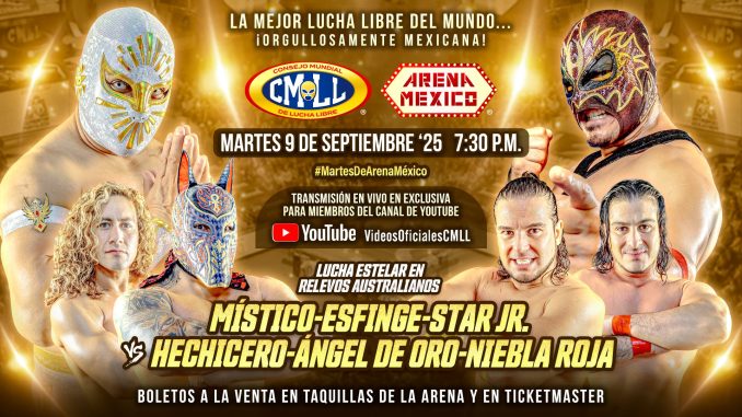 Resultados CMLL 9 de septiembre de 2025 - Martes de Resultados CMLL 9 de septiembre de 2025 – Martes de Arena México