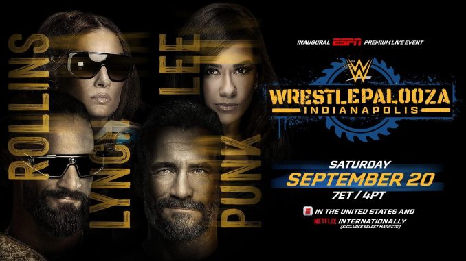 AJ Lee & CM Punk enfrentarán a Becky Lynch & AJ Lee & CM Punk enfrentarán a Becky Lynch & Seth Rollins en WWE Wrestlepalooza 2025