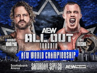 Adam Page acepta poner en juego el Campeonato Mundial de AEW ante Kyle Fletcher en All Out