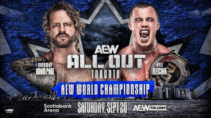 Adam Page acepta poner en juego el Campeonato Mundial de AEW ante Kyle Fletcher en All Out