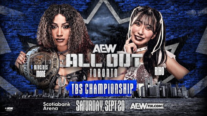 Mercedes Moné defenderá el Campeonato TBS ante Riho en AEW Mercedes Moné defenderá el Campeonato TBS ante Riho en AEW All Out 2025