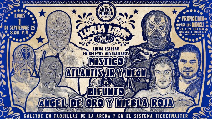 Resultados CMLL 1 de septiembre de 2025 – Lunes Clásico