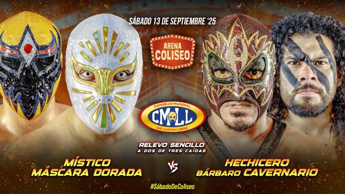 Resultados CMLL 13 de septiembre de 2025 – Sábado de Coliseo