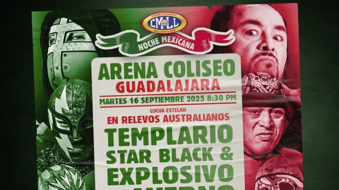 Resultados CMLL 16 de septiembre de 2025 - Martes de Resultados CMLL 16 de septiembre de 2025 – Martes de Glamour