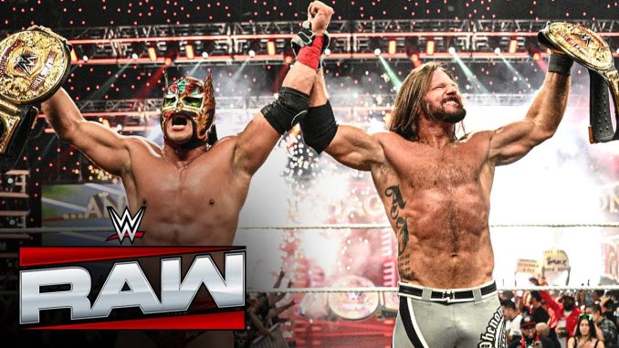 NUEVOS CAMPEONES: AJ Styles & Dragon Lee terminan con el reinado en parejas de The Judgment Day
