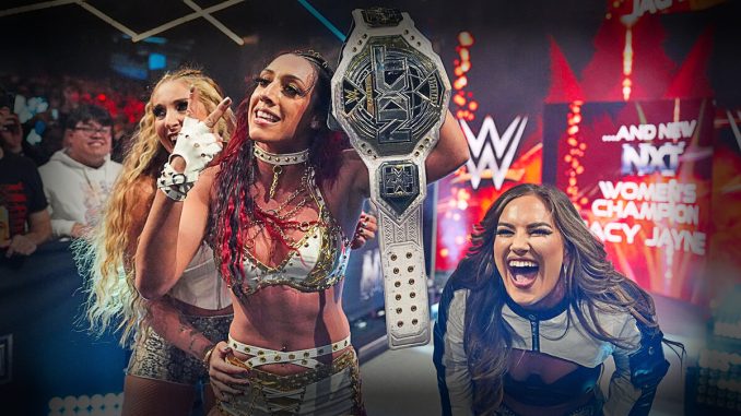 Jacy Jayne se une al grupo de mujeres que han ganado DOS VECES el Campeonato Femenino de NXT