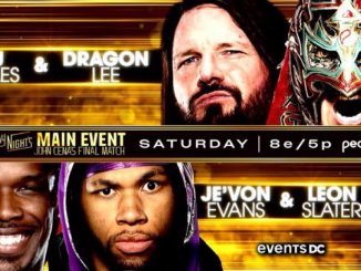 AJ Styles & Dragon Lee medirán fuerzas ante Je’Von Evans & Leon Slater en el último Saturday Night’s Main Event de 2025
