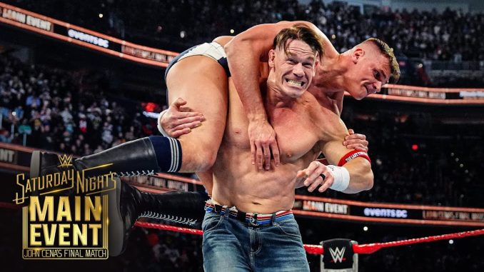 JOHN CENA SE RINDIÓ: Gunther somete a John Cena en el último combate de su carrera como luchador profesional