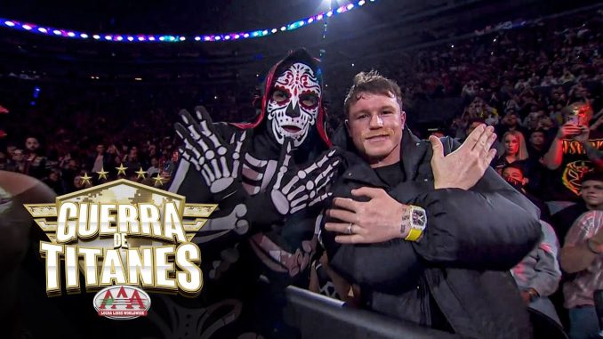 TODO sobre la presencia de Canelo Álvarez en AAA Guerra de Titanes 2025