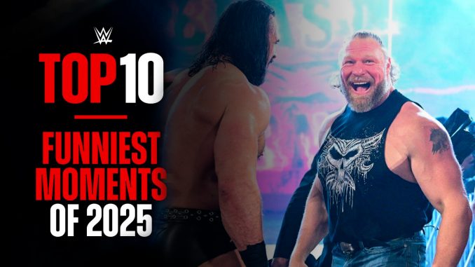 TOP10: Los momentos más graciosos del 2025 en WWE