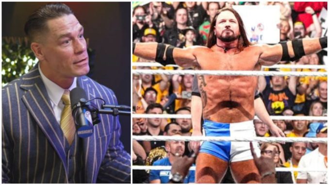 «Tuve que pedir perdón»: John Cena confiesa lo que ocurrió tras la presentación de AJ Styles en Crown Jewel 2025
